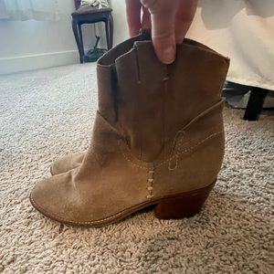 Dolce vita tan booties
